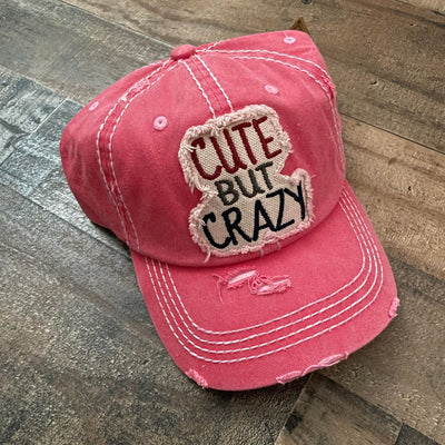 Let them know about you Distressed Baseball Hats