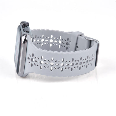 Lace Scalloped Silicone Apple Watch Band